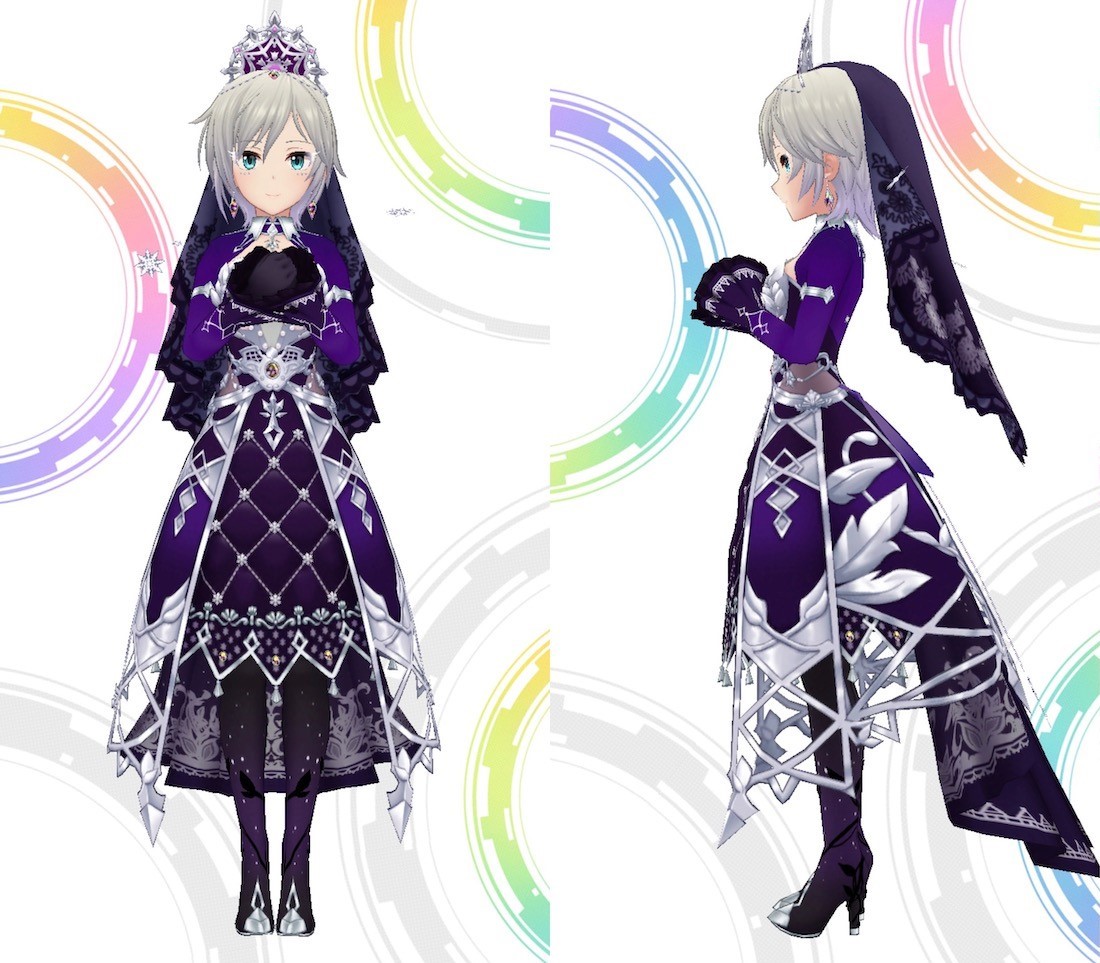 永遠に枯れぬ花 アナスタシア SP デレステ】ノワール限定SSR［永遠に枯れぬ花］アナスタシアの