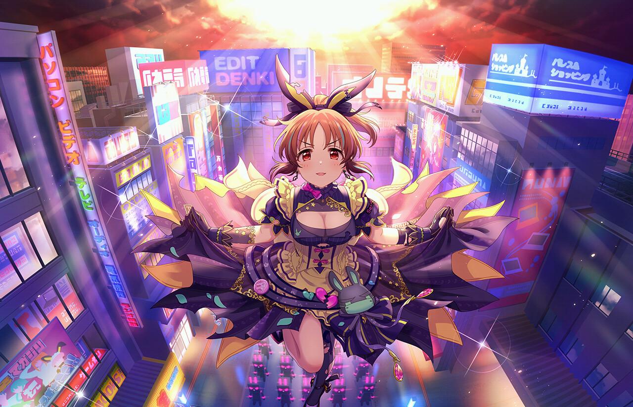 ヴァイスシュヴァルツ ドレスアップ☆ウサミン 安部菜々 PSA10 ドレスアップ☆ウサミン]安部菜々＋ | アイマス シンデレラ