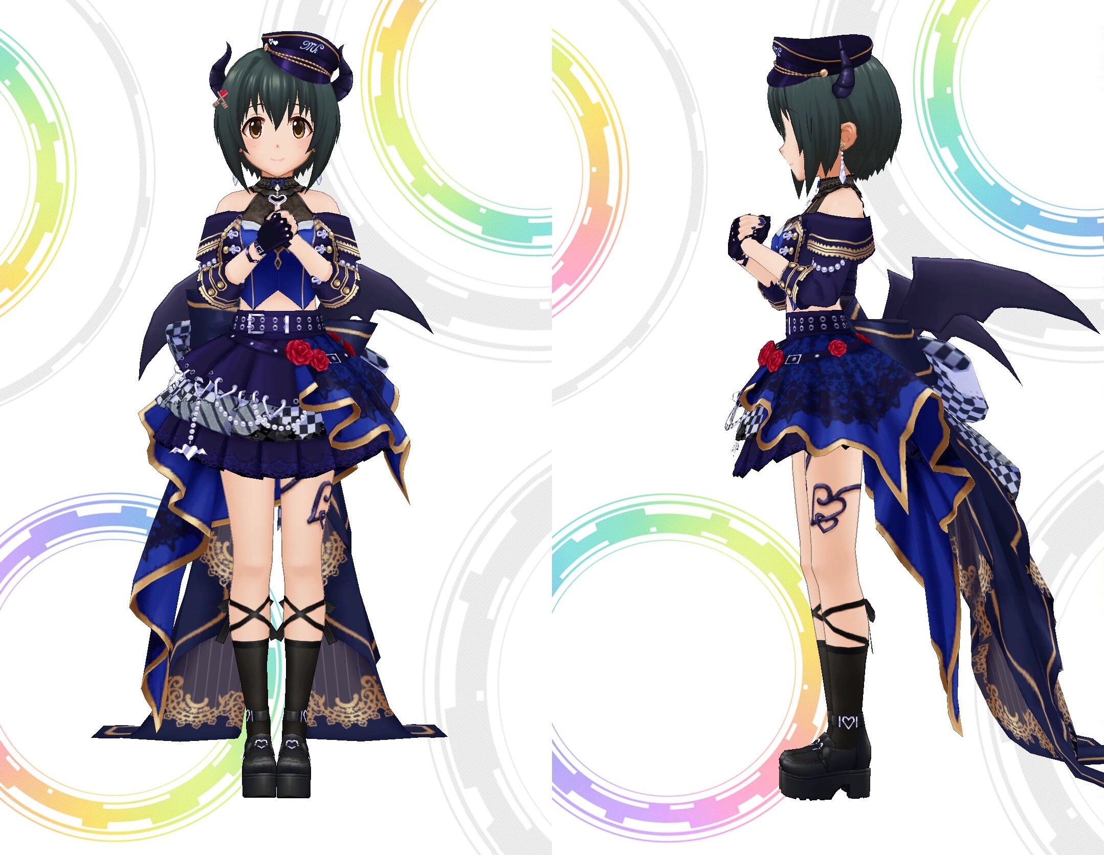 デレステ】ノワール限定SSR［剥きだしのココロ］小日向美穂の