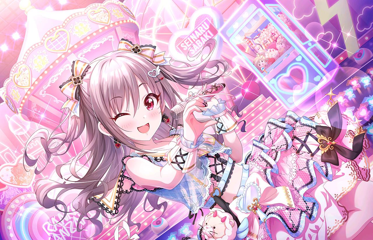 アイドルマスター シンデレラガールズ 神崎蘭子 らぶりー♡やみのま コスプレ服 デレステ】ドミナント限定SSR［らぶりー♡やみのま］神崎蘭子の
